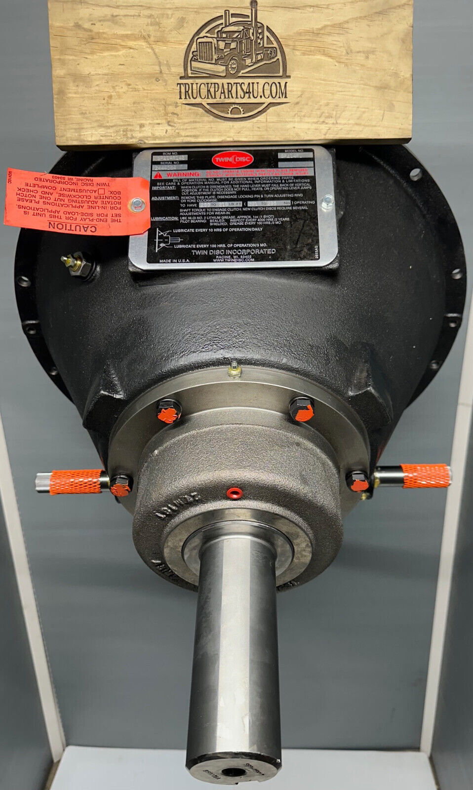 New Genuine Twin Disc SP214P142 PTO Assembly – SP214P1 Model, NOS, for Morbark Equipment